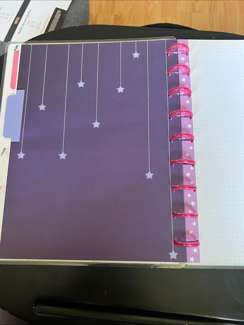 The Happy Planner Striped Notebook in Purple, Pink, Teal, Blue, Green, Orange - Picture 6 of 9